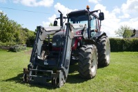 2009 VALTRA A92 4WD TRACTOR C/W LOADER - 6