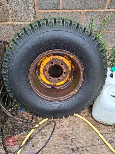 DUNG SPREADER WHEEL & TYRE