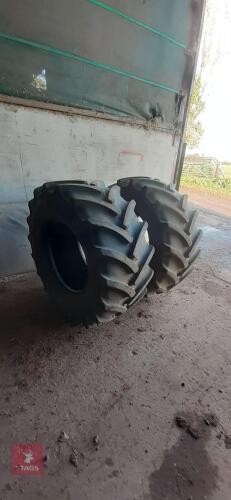 PAIR OF CONTINENTAL CONTRACT AC65 TYRES