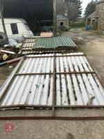 6 X 2.5M SHED ROOF SECTIONS