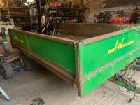 3T AW HYDRAULIC TIPPING TRAILER - 3