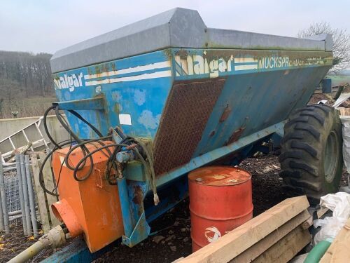 MALGAR SIDE DISCHARGE FYM SPREADER