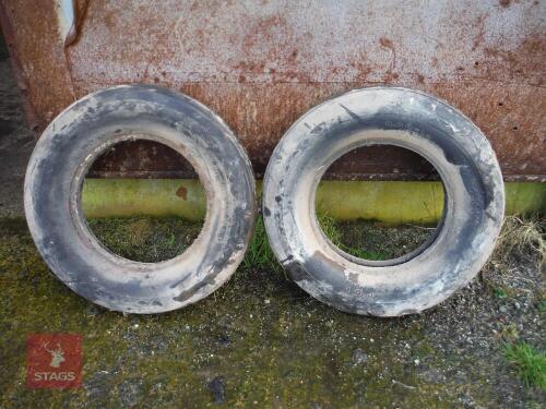 PAIR 8.00 X 19 IMPLEMENT TYRES