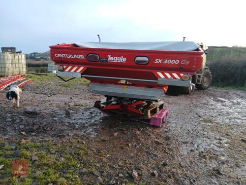 2014 TEAGLE SX3000 FERTILISER SPREADER