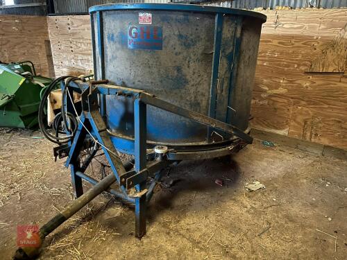 GHL MOUNTED ROUND BALE CHOPPER