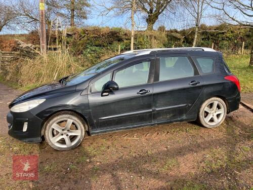 2008 PEUGEOT 308 SW ESTATE CAR