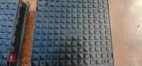 6 POLYPIPE 450MM MANHOLE COVERS - 3