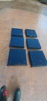 6 POLYPIPE 450MM MANHOLE COVERS - 4