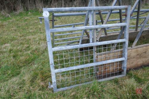 4' GALVANISED GATE