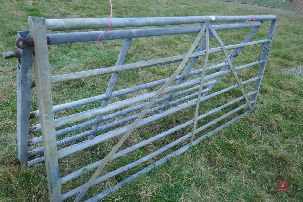 8' GALVANISED FIELD GATE