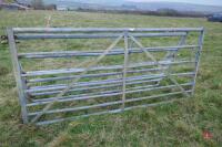 8' GALVANISED FIELD GATE - 2