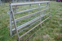 8' GALVANISED FIELD GATE - 2