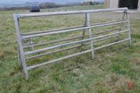 PAIR OF 10' GALVANISED GATES - 3