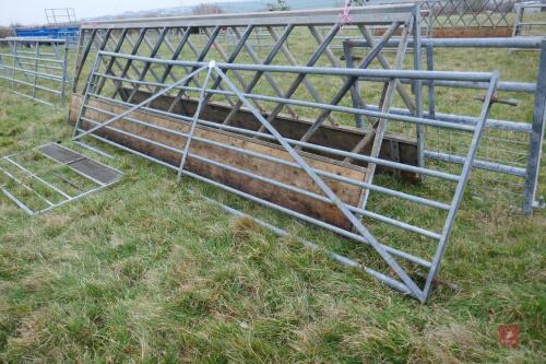 14' GALVANISED FIELD GATE