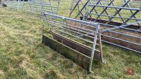 2 x 5' 9 GALVANISED HURDLES - 2