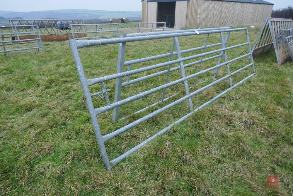 15' GALVANISED FIELD GATE