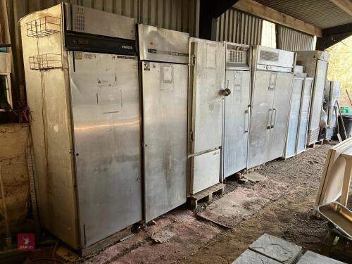 7 FRIDGES FOR SPARES OR STORAGE