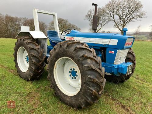 1966 COUNTY 654 SUPER-4 4WD TRACTOR