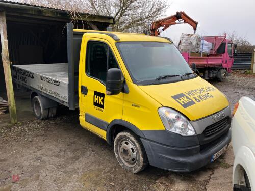 2013 IVECO 35C13 DROPSIDE VAN