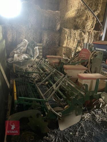 2007 SAMCO 4ROW MAIZE DRILL & FRONT TANK