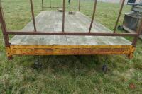 14' 6 SINGLE AXLE BALE TRAILER - 3