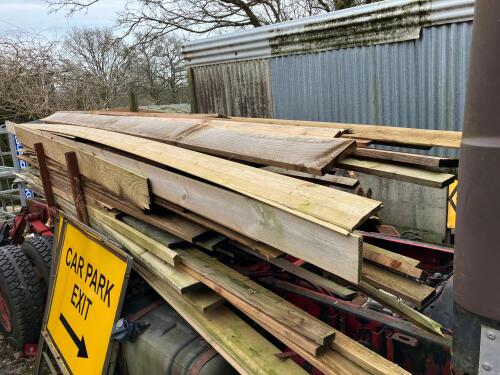 STILLAGE OF 200 LENGTHS OF TIMBER