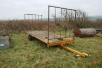 14' 6 SINGLE AXLE BALE TRAILER - 9