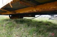 14' 6 SINGLE AXLE BALE TRAILER - 12