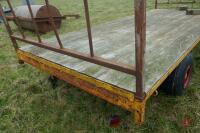 14' 6 SINGLE AXLE BALE TRAILER - 14