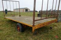 14' 6 SINGLE AXLE BALE TRAILER - 17