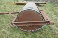 8' CONCRETE FILLED LEAD ROLLER - 2