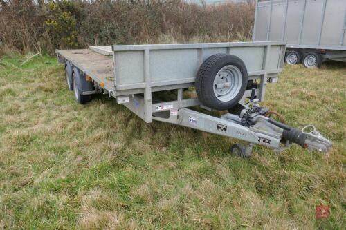 IFOR WILLIAMS 16' X 6'6" FLATBED TRAILER