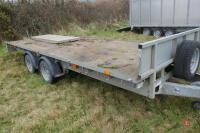 IFOR WILLIAMS 16' X 6'6" FLATBED TRAILER - 16
