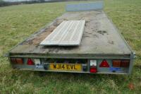 IFOR WILLIAMS 16' X 6'6" FLATBED TRAILER - 22