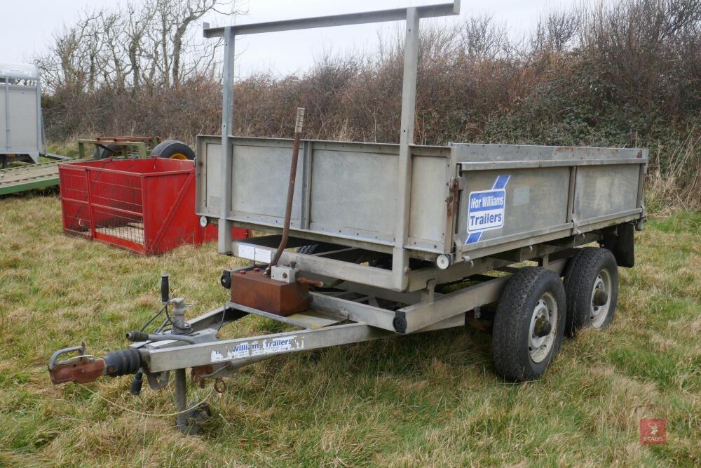 8' X 5' IFOR WILLIAMS TIPPING TRAILER