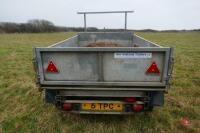 8' X 5' IFOR WILLIAMS TIPPING TRAILER - 2