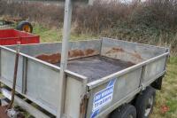 8' X 5' IFOR WILLIAMS TIPPING TRAILER - 14