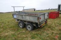 8' X 5' IFOR WILLIAMS TIPPING TRAILER - 15