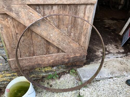 CAST IRON WHEEL ROUND