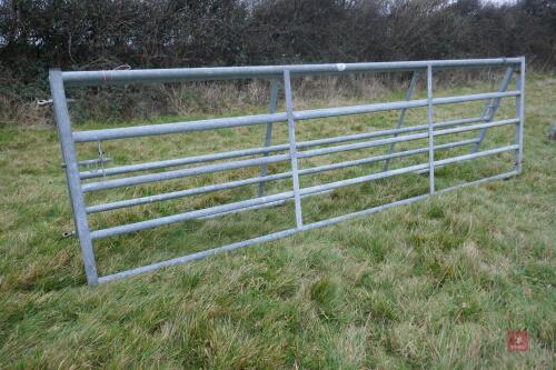 PAIR OF 13' GALVANISED GATES