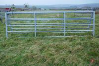 PAIR OF 15' GALVANISED FIELD GATES - 2