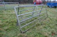 10' GALVANISED FIELD GATE - 2