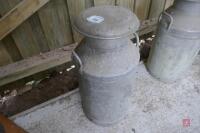 ALUMINIUM MILK CHURN - 2