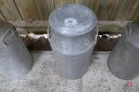 ALUMINIUM MILK CHURN - 2