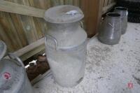 ALUMINIUM MILK CHURN