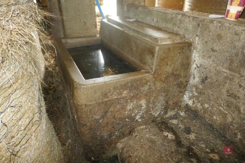 CONCRETE WATER TROUGH