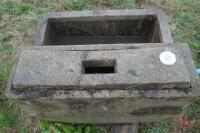 CONCRETE WATER TROUGH - 6