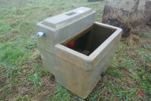 CONCRETE WATER TROUGH