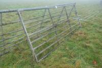 9' GALVANISED YARD GATE - 4