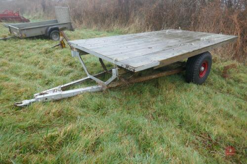 FLATBED TRAILER 6' X 10' 5''